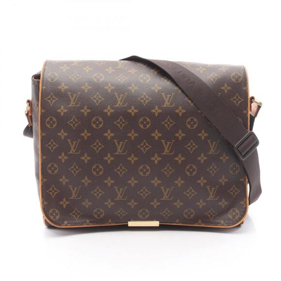 LOUIS VUITTON Brown Monogram Leather Shoulder Bag - Picture 1 of 13